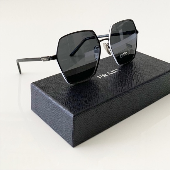 Prada Metal Frame Sunglasses - Picture 5 of 6